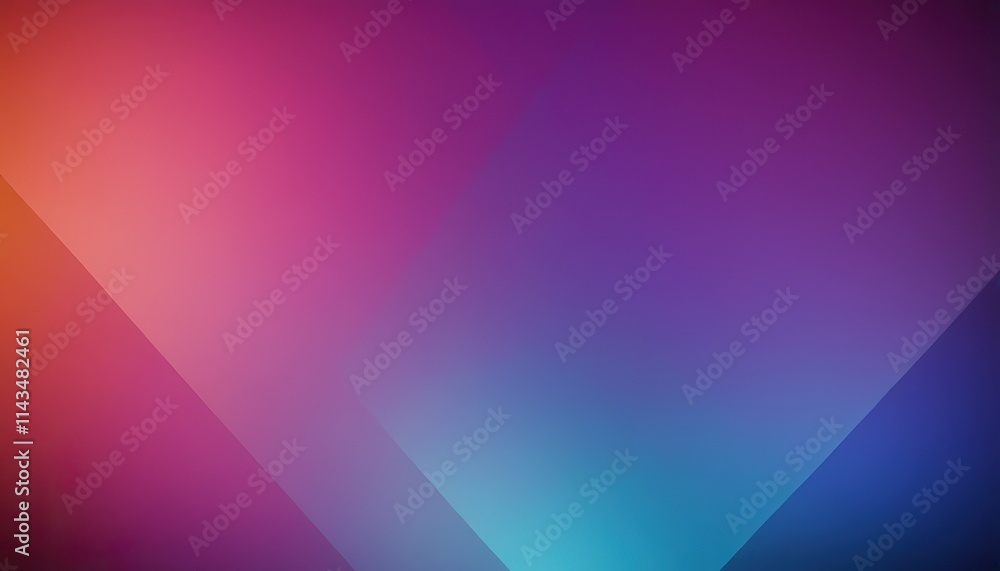 Aufkleber an abstract background of triangular shapes in a color gradient 207
