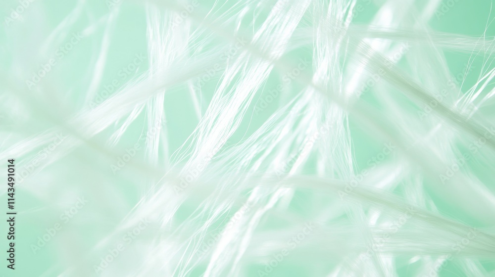Fototapete abstract quantum energy flows with soft light gradients in surreal tech concept