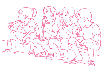 Woman doing Pedicure in the Streets of Vietnam