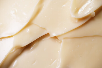 Macro shot of homemade mayonnaise dipping sauce
