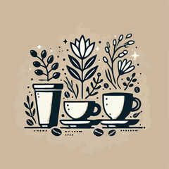 Illustration of cup of coffee