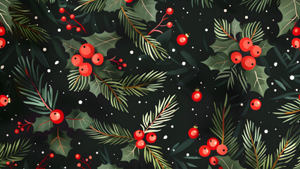 christmas seamless pattern xmas