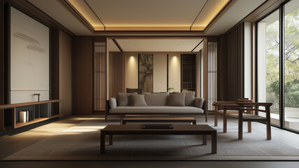Fototapeta premium modern living room