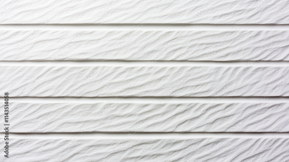 Aufkleber a textured white wall featuring horizontal lines and a wave-like pattern, creating a modern and clea