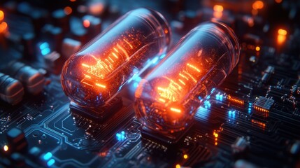 Artificial Intelligence and Big Data Fusion in Technology Human Brain and Processor Illumination