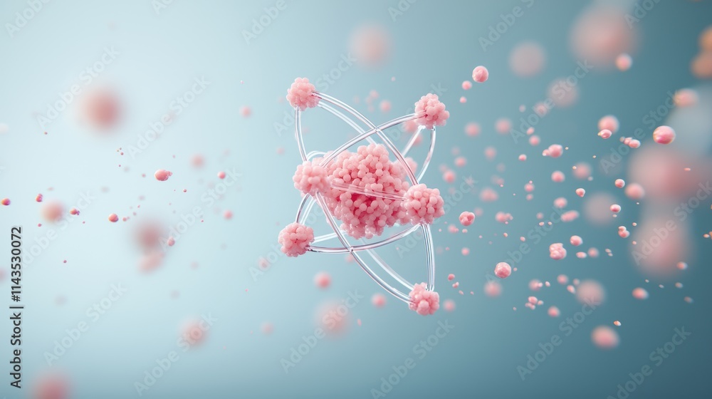 Poster an animation showing how electrons jump between energy levels when atoms absorb or release energy, i