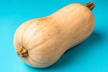 butternut squash isolated on transparent background Generative Ai