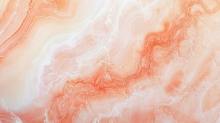 Fototapeta premium Unique generative AI creation featuring peach and white hues.