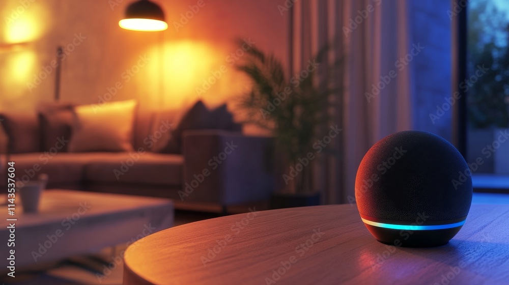 Poster smart home system concept. 3d isometric remote house control system. iot concept. smart home connect