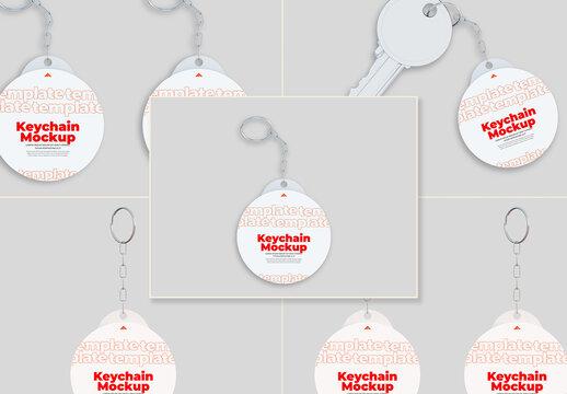 Keychain Mockup