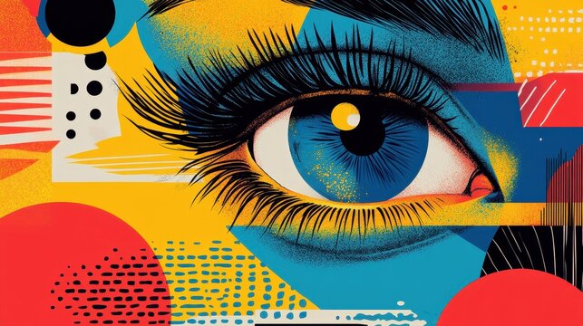 Eye-catching poster design featuring striking typography and ample space for personalized messaging, ideal for promoting health awareness initiatives.