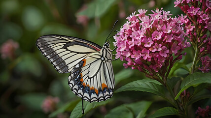 Obraz premium beautiful butterfly close up photo 