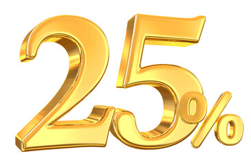 25 Percent Gold Offer Discount