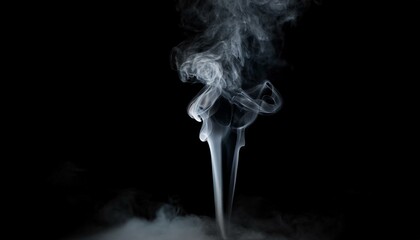 白い煙. White Smoke. AI generated.