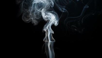 白い煙. White Smoke. AI generated.