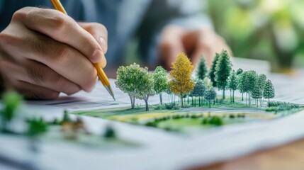 Innovative strategies for ecological preservation discussed.