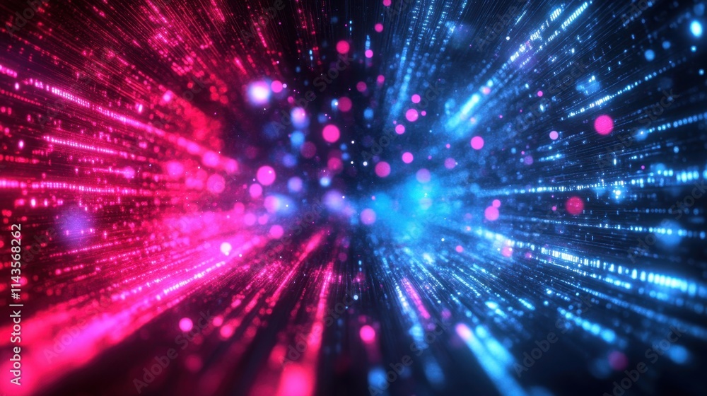 Poster big data in a high-speed internet environment.