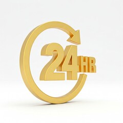 Fototapeta premium golden number one