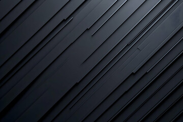 Obraz premium Abstract dark gray diagonal lines background.