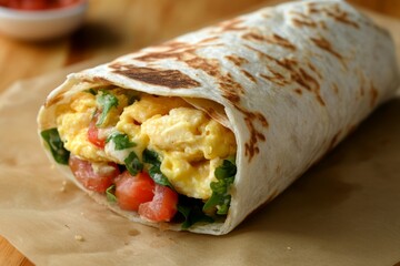 Scrumptious Breakfast Burrito