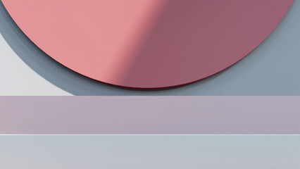 valentine display podium pedestal platform product stage minimal mockup background. valentine day scene geometric studio showcase stand abstract modern light show. shape realistic empty backdrop.