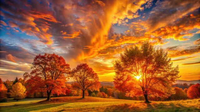Fall Sunset