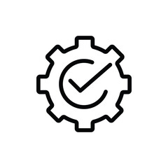 Setting and controls related icon outline and linear vector.