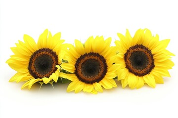 Obraz premium Radiant Sunflowers in a Summer Bloom