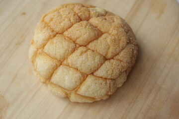 cookies on a wooden table