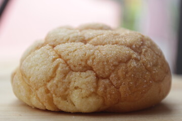 close up of freshly baked bread
