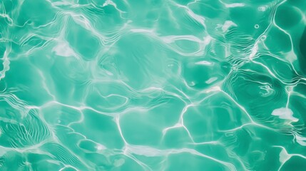 Gentle_ripples_on_light_green_water_blending_smoothly on water