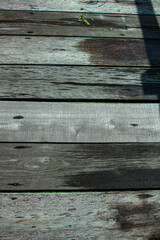 background texture of old striped wooden planks