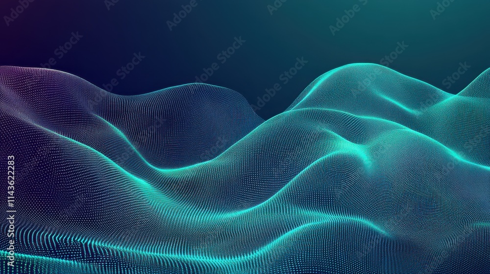 Leinwandbilder wireframe globe design with a futuristic aesthetic featuring vibrant colors and smooth curves in dig