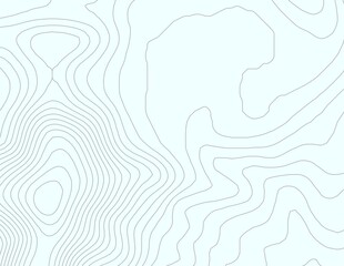 Curvas de nivel, mapa topográfico  © Stockchi