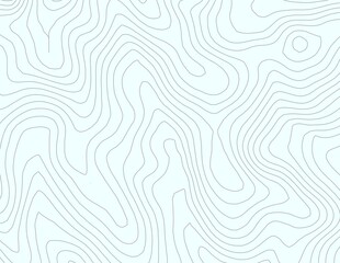 Curvas de nivel, mapa topográfico  © Stockchi