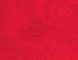 Curvas de nivel, mapa topográfico  © Stockchi