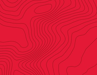 Curvas de nivel, mapa topográfico  © Stockchi