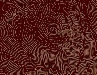 Curvas de nivel, mapa topográfico  © Stockchi