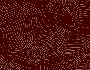 Curvas de nivel, mapa topográfico  © Stockchi
