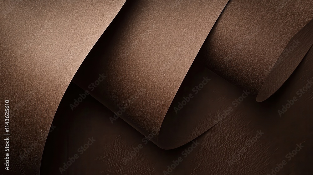 Poster rich dark brown paper texture with visible fibers showcasing an elegant, tactile quality for design 