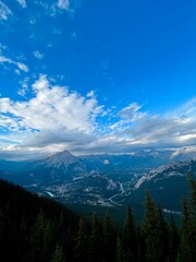 Up above the Mountains