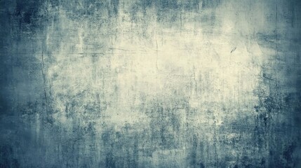 Obraz premium Distressed paper texture featuring muted blue tones ideal for backgrounds and artistic projects