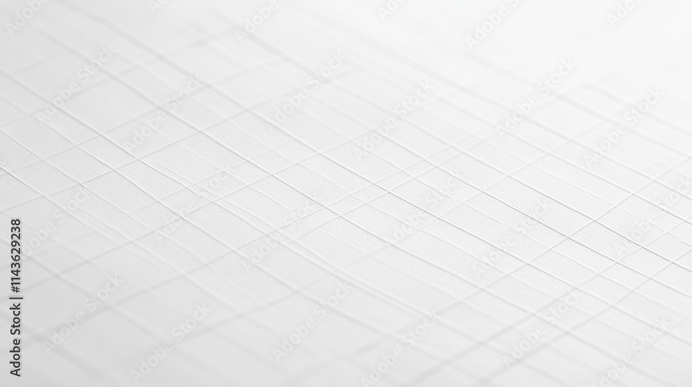 Poster clean white paper texture featuring a faint grid pattern ideal for design and writing purposes