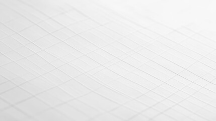 Clean white paper texture featuring a faint grid pattern ideal for design and writing purposes