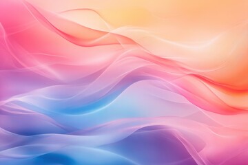 Fototapeta premium An energetic composition of vibrant liquid flow in shades of pink