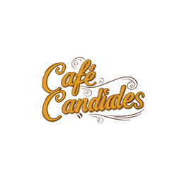  handwriting typography coffee candy