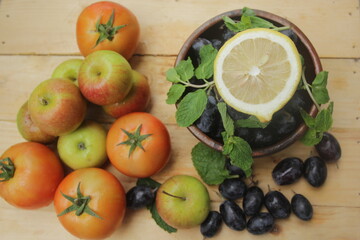 fruits and vegetables