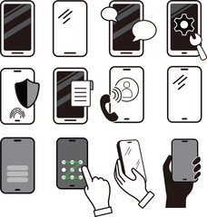 smartphone simple icon