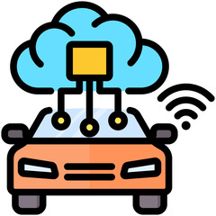 Autonomous Vehicles Icon