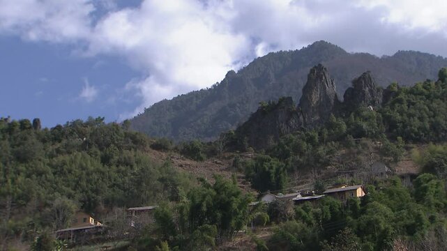 China, Nujiang Lisu Autonomous Prefecture, Yunnan, China - Mountains
